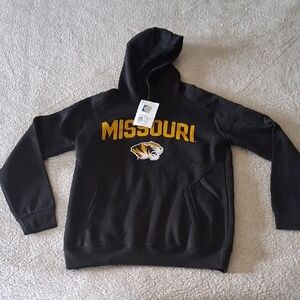 New Genuine Stuff Kids Missouri Black Hoodie